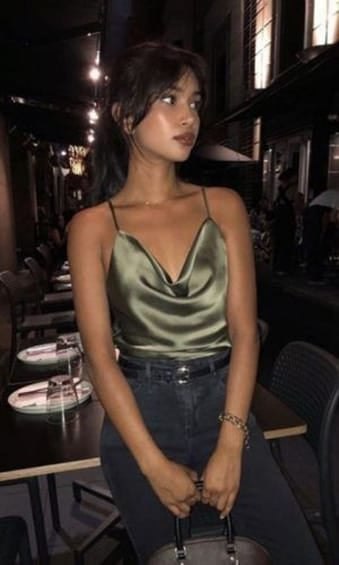 Molde blusa cetim